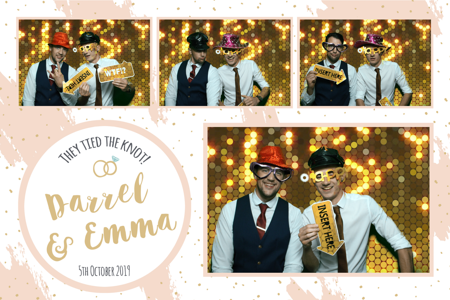 Darrel and Emma | View more photos from the event at gallery.blissbooth.co.uk/u/BlissBooth/Darrel-and-Emma